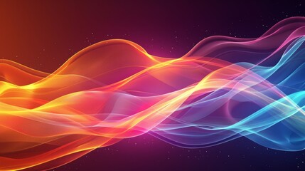 Abstract Design with Wave Lines