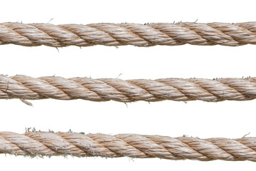 Rope On White or Transparent Background