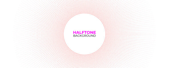 white and red halftone texture modern background. Dots pop art comics sport style. suit for banner, cover, poster, flyer, card, brochure, web. dots halftone circle. Vector illustration
