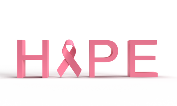 Hope ribbon bow pink color woman female lady girl text font calligraphy hand written breast cancer day help hope survivor fight campaign october month support awareness cancer medicine treatment bow  - Powered by Adobe