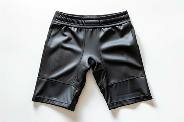 Biker shorts isolated on white