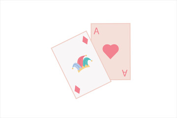 April Fools Flat Sticker Design