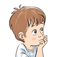 The lovely little boy.