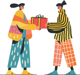 Gift Exchange Celebration