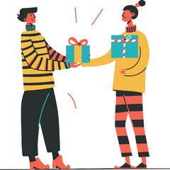 Gift Exchange Celebration