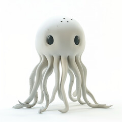 Obraz premium Cute Jellyfish for Children book illustration