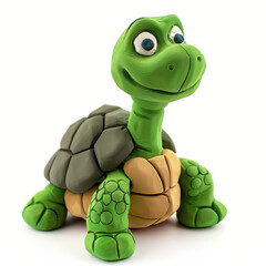 Fototapeta premium Cute Turtle for children book illustration