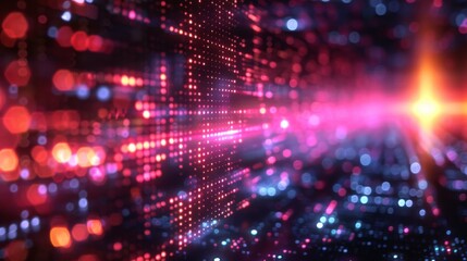 Fototapeta premium Network technology big data background concept