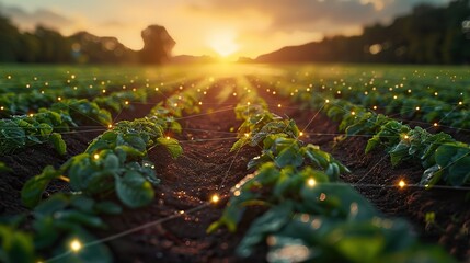 AI technology transforming agricultural practices.