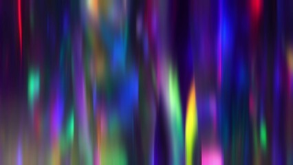 Neon vivid holographic rainbow colors gradient dark abstract holiday background