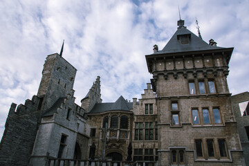 Fototapeta premium old castle in ghent country
