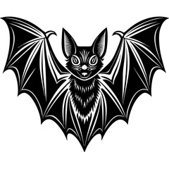 bat with wings