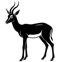 deer silhouette vector