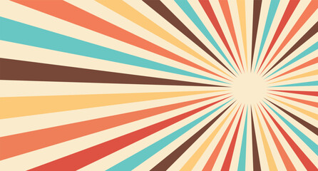 abstract line 1990's years design background vector art