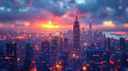 Fototapeta premium New York City Skyline 