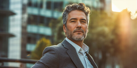 Photo of a business man