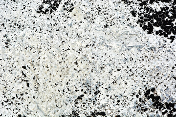 Roof felt with asphalt and metal as background texture