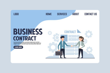 Business Contract Services - Professional Webpage Design