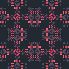 Abstract seamless background pattern pixelated Pixel Seamless Pattern