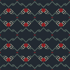 Abstract seamless background pattern pixelated Pixel Seamless Pattern