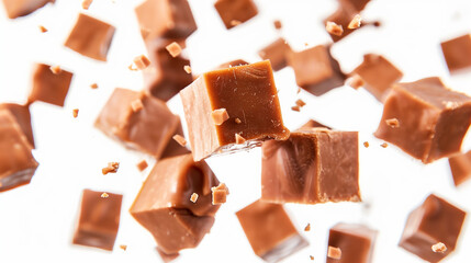 Fototapeta premium 3D Rendered Decadent Chocolate Fudge Display