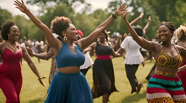 Juneteenth Dance Celebration. Emancipation Rhythms