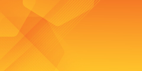 Fresh Orange Yellow hexagon Line Abstract Background Presentation Vector Illustration graphic design banner pattern background template. website, flyer, landing page, presentation, certificate.