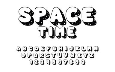 Vector display font vector design suitable for headline logotype poster and many more