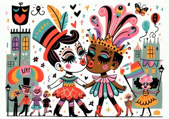 D&iacute;a del Orgullo Gay, Gay, Orgullo, flag, arcoiris, unicornio, llama, dibujos animados, decoraciones, alegre, empapelar, graffiti, Pride, love is love, homosexual, orgullo, bandera, lesbiana, pareja