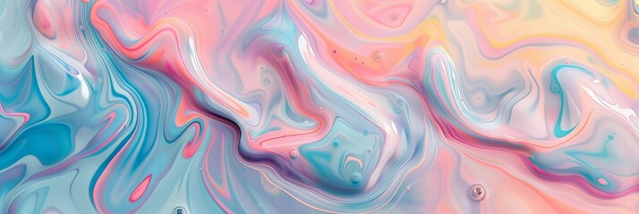 Vivid pastel aesthetic swirls backgrounds 
