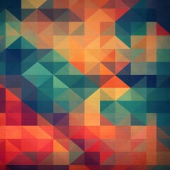a retro vintage geometry background texture