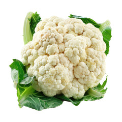 cauliflower isolated on white background