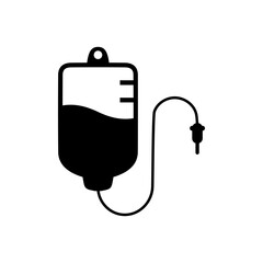 Infuse injection icon vector template design symbol illustration