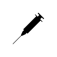 Syringe injection icon vector template design symbol illustration