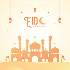 Eid Mubarak Social Media post Design 

