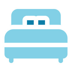 bed icon for illustration