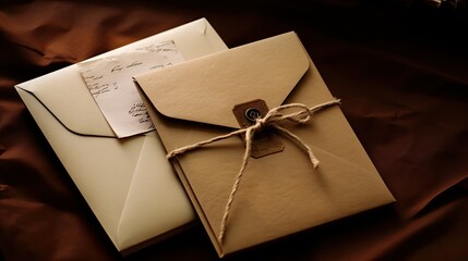 handwritten parchment brown paper