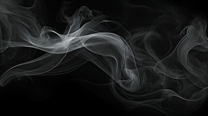 swirl black and grey smoke