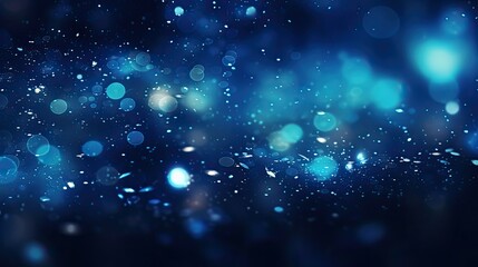 Obraz premium starry blue lights background