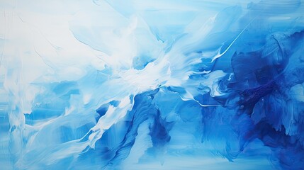 Obraz premium artist blue designs