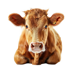 Calf isolated on a transparent background