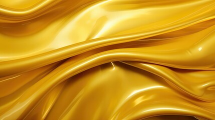 polished yellow metallic background