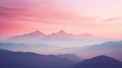Obraz premium hues red to pink gradient
