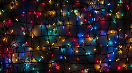 rooftop christmas lights tangle