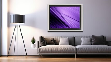 design purple abstract frame