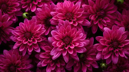 carnation dark pink flowers