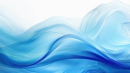 dynamic blue wave abstract background