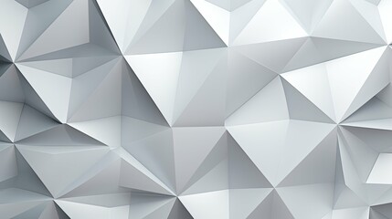 Fototapeta premium 3d gray triangle background