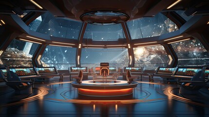 walls sci fi interior