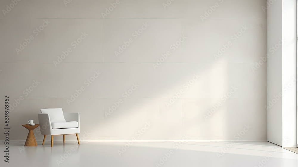 Wall mural design blurred interior wall texture